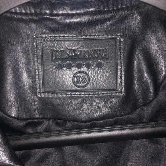 BLNK NYC leather jacket, black, size XS - Picture 5 of 5